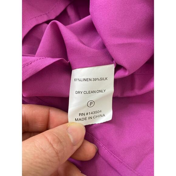 Marie Oliver Greta Mini Dress Lavender Lattice Multi Puff Sleeve Tuckernuck - Picture 9 of 10